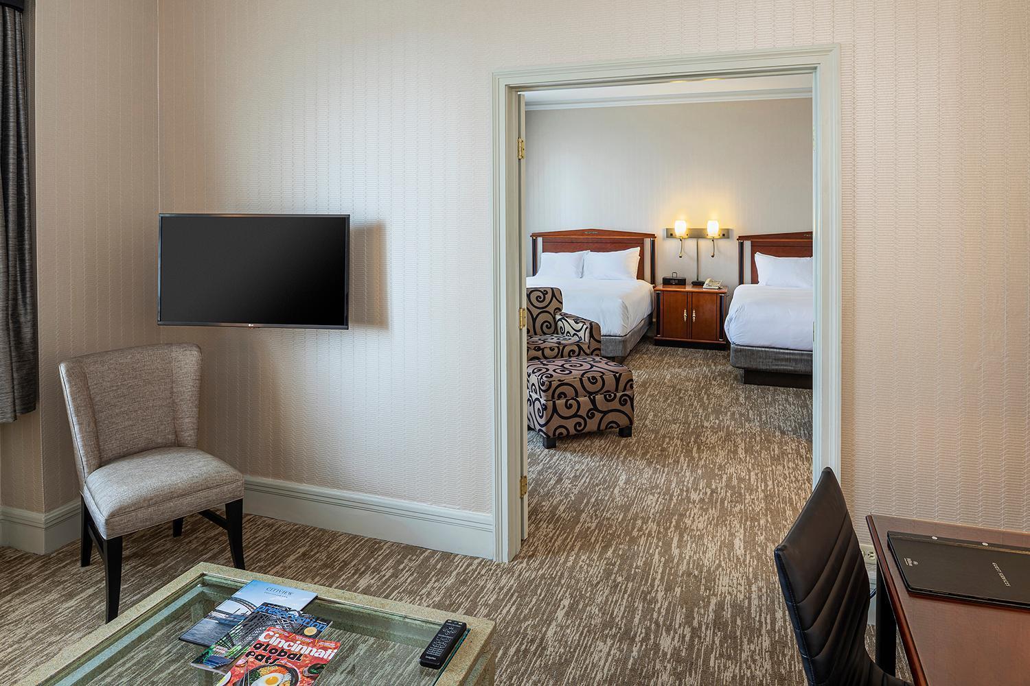 Hilton Cincinnati Netherland Plaza Esterno foto